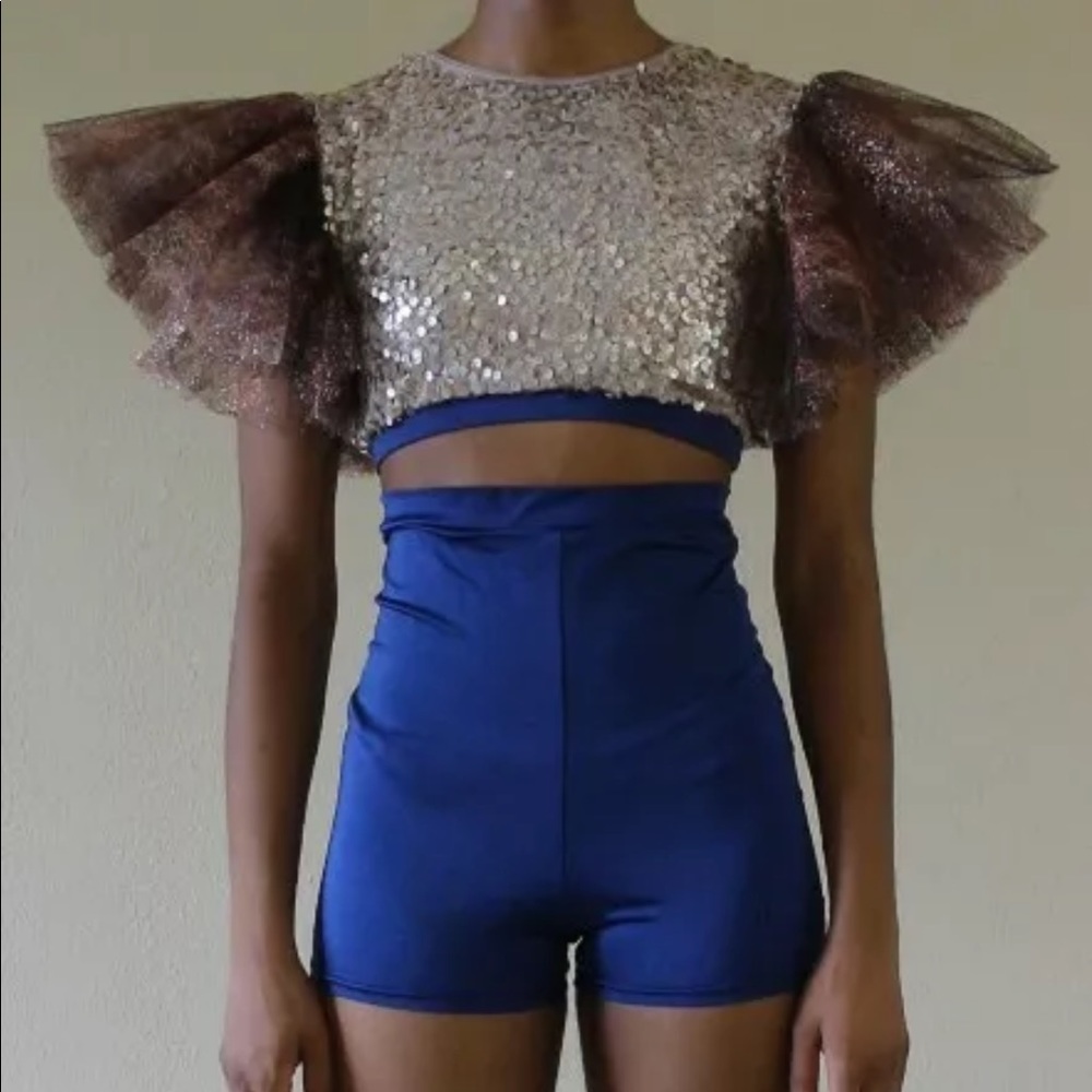 Reverence Navy Blue Dance Costume